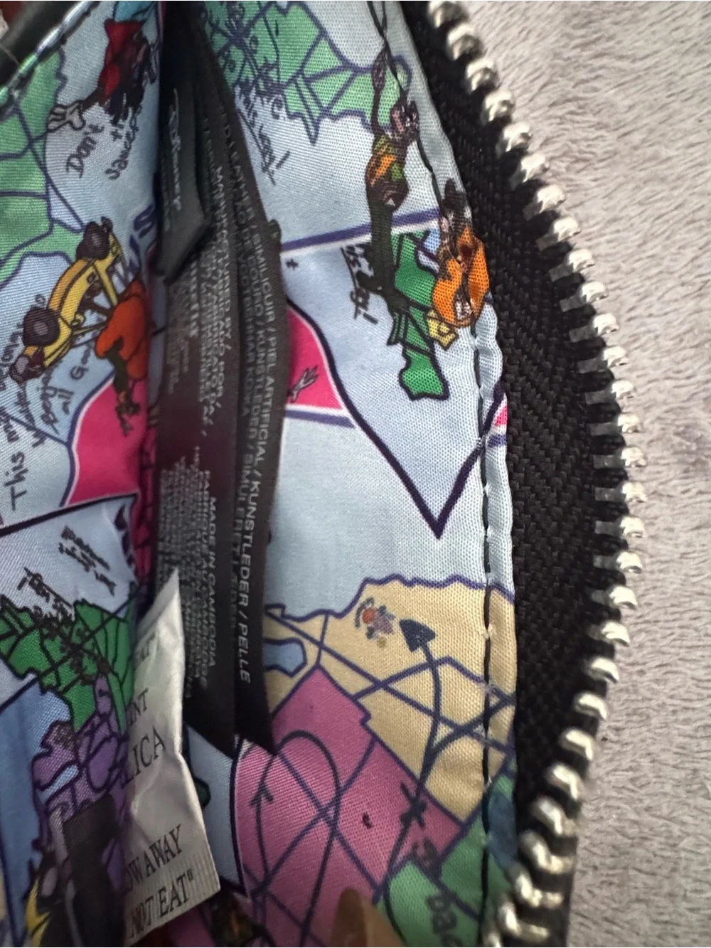Loungefly Disney Goofy Movie Collage Ziparound Wallet NEW Rare